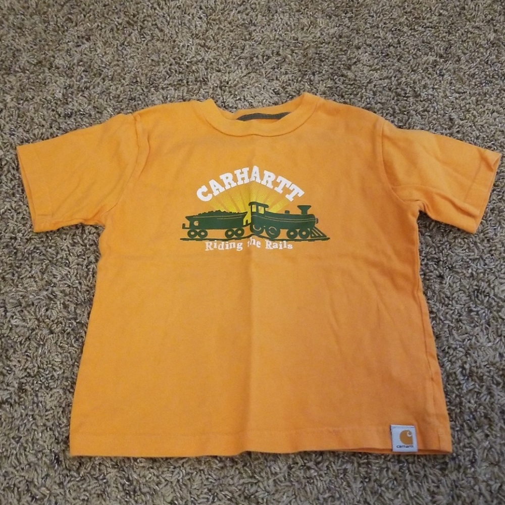 Carhartt Orange TShirt 4T
